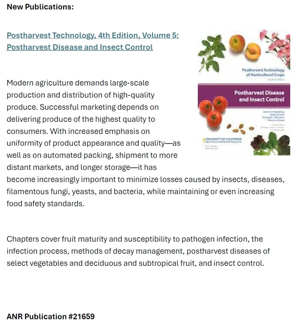 Postharvest Guide