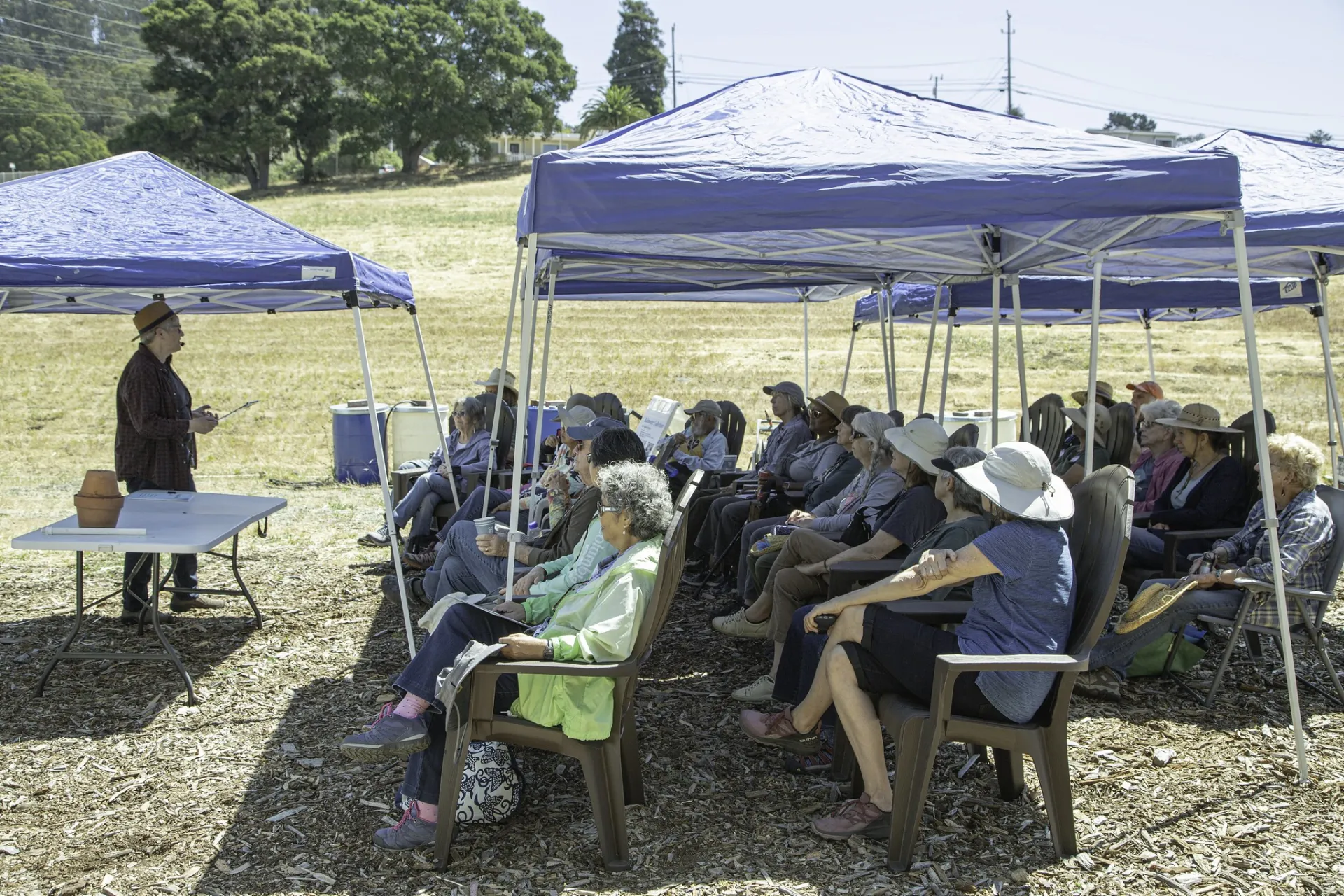 Talk at Water Conservation Garden