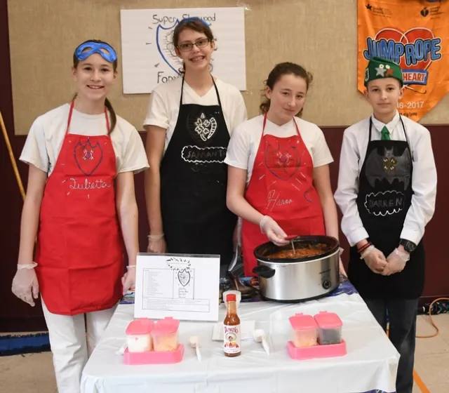 The Super Sherwood Forest Team from the Sherwood Forest 4-H Club, Vallejo, prepared
