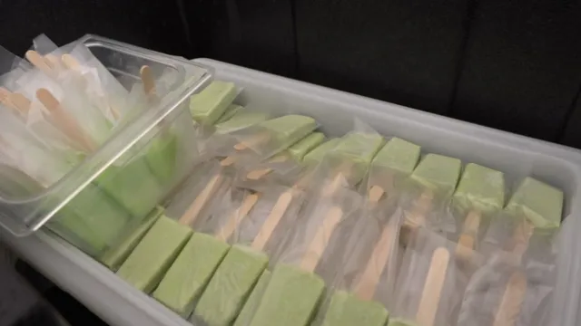 Avocado popsicles