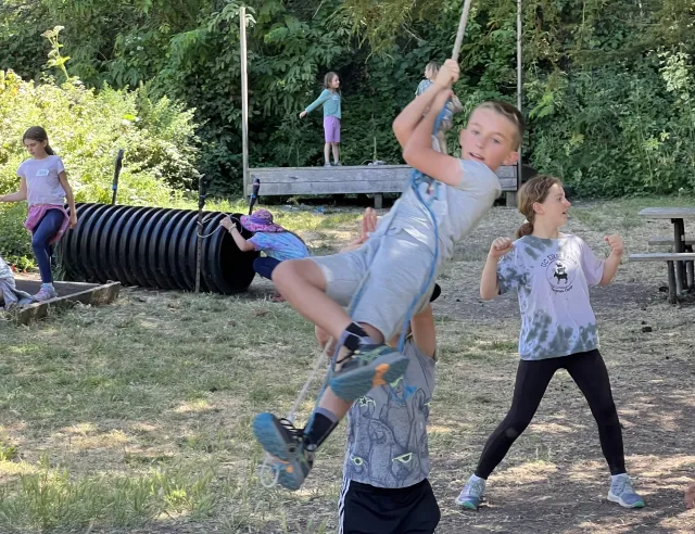 Rope swing