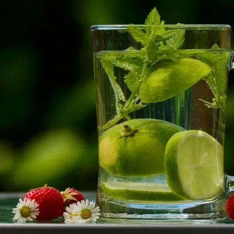 Fruit-infused water is a refreshing substitute for sugary soda.