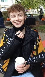 UC Davis entomology student Gwendolyn 